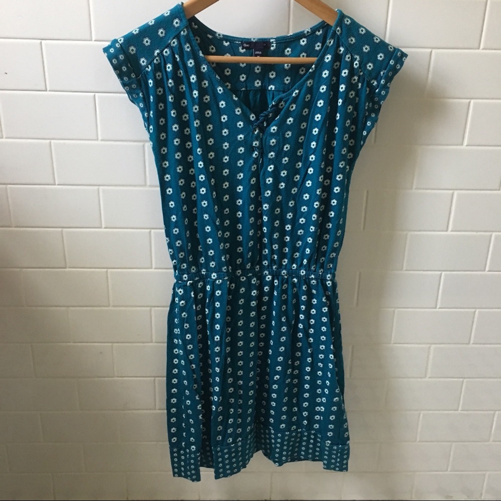Blue summer dress